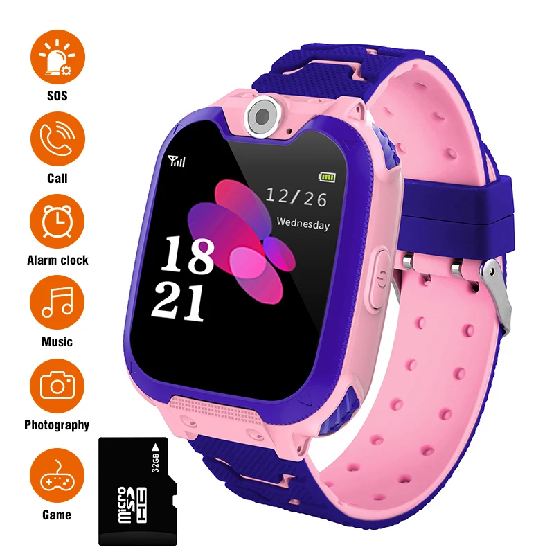 Mpow Kids Smart Watch Large Screen Phone Game  Touch Screen Camera Watch with SO - £167.53 GBP