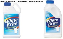 WHITE BRITE Laundry Whitener BriGhTenER bOOster brighten  Bleach Alterna... - £21.94 GBP