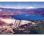Shasta Dam Shasta California CA UNP Chrome Postcard V24 - $3.91