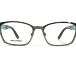 Dsquared2 Eyeglasses Frames DQ5100 col.012 Brown Blue Silver Full Rim 52... - $138.59