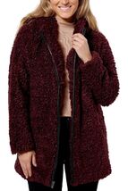 Isaac Mizrahi Regular Size 12 Women&#39;s Curly Faux Fur Hooded Coat Jacket ... - $53.14 CAD