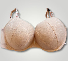 New Victoria’s Secret Sexy Tee Lace Push Up Bra 40DD Beige Nude Neutral - £20.98 GBP