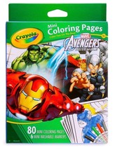 Crayola Avengers Mini Coloring Pages - £4.74 GBP