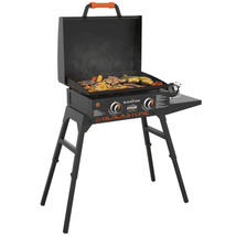 Outdoor Griddle 22-In. with Stand Adapter Hose Outdoor Cooking Grilling ... - £344.74 GBP