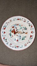 Farberware Babanovsky White Christmas 7 5/8&quot; Salad Plate - Model 391 Nev... - $15.79