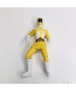 2000 McDonald&#39;s Power Rangers Lightspeed Rescue Loose Figure Yellow - $17.14 CAD