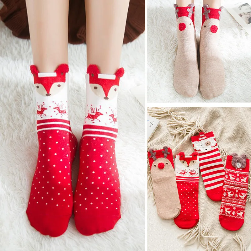 Sporting Cotton Christmas Socks Christmas Decoration For Home Christmas Ornament - £23.95 GBP