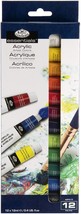 Royal &amp; Langnickel(R) Essentials(TM) Acrylic Paint 12ml-12/Pkg - £16.74 GBP