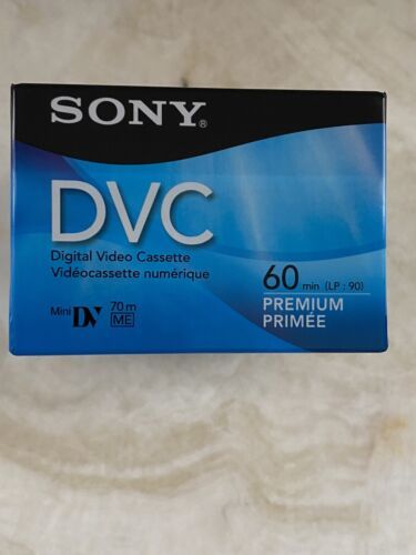 Primary image for LOT OF 5 SONY DV mini DVC 60 min DIGITAL VIDEO CASSETTE TAPES DVM60PRR PREMIUM