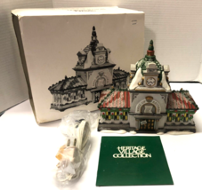 Dept 56 Department North Pole Hall Of Records Village Building - £23.68 GBP
