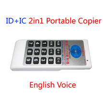 English Voice 125KHz RFID EM + 13.56MHz IC MF1 2in1 UID Copier Writer Fr... - £37.45 GBP
