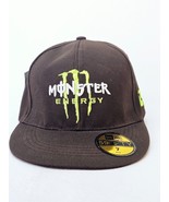 Monsters Energy Drink Original 7&quot; Seam 100% Cotton Brown Cap Hat One Size - $39.92 CAD