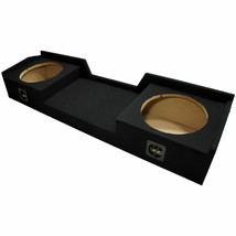 Custom Gmc 1999-2006 Ext Cab Truck Dual 12 Sub Enclosure Subwoofer Box - £173.05 GBP