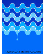 Quality POSTER.Save Water.Drop.Enviromentalist.Class School Room decor.q0117 - $17.82 - $56.43
