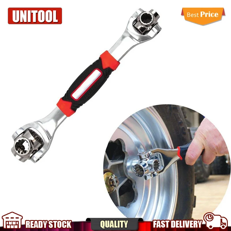 Tiger Wrench 8 in 1 Tools Socket Works with Spline Bolts Torx 360 Degree 6-Point - £180.31 GBP