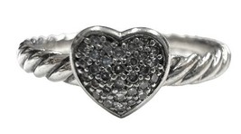 David yurman Women&#39;s Cluster ring .925 Silver 387582 - £159.07 GBP