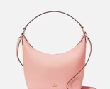 New Kate Spade Leila Hobo Shoulder Bag Pebble Leather Tea Rose with Dust... - $142.41