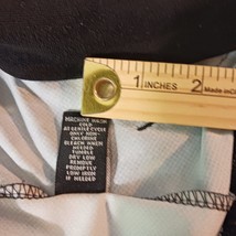 Carbon Men's Black & Dyed Blue Drawstring Hoodie Pullover Sweatshirt Size Medium image 5