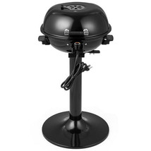 1600W Electric BBQ Grill with Removable Non-Stick Warming Rack - Color: Black - €129,29 EUR