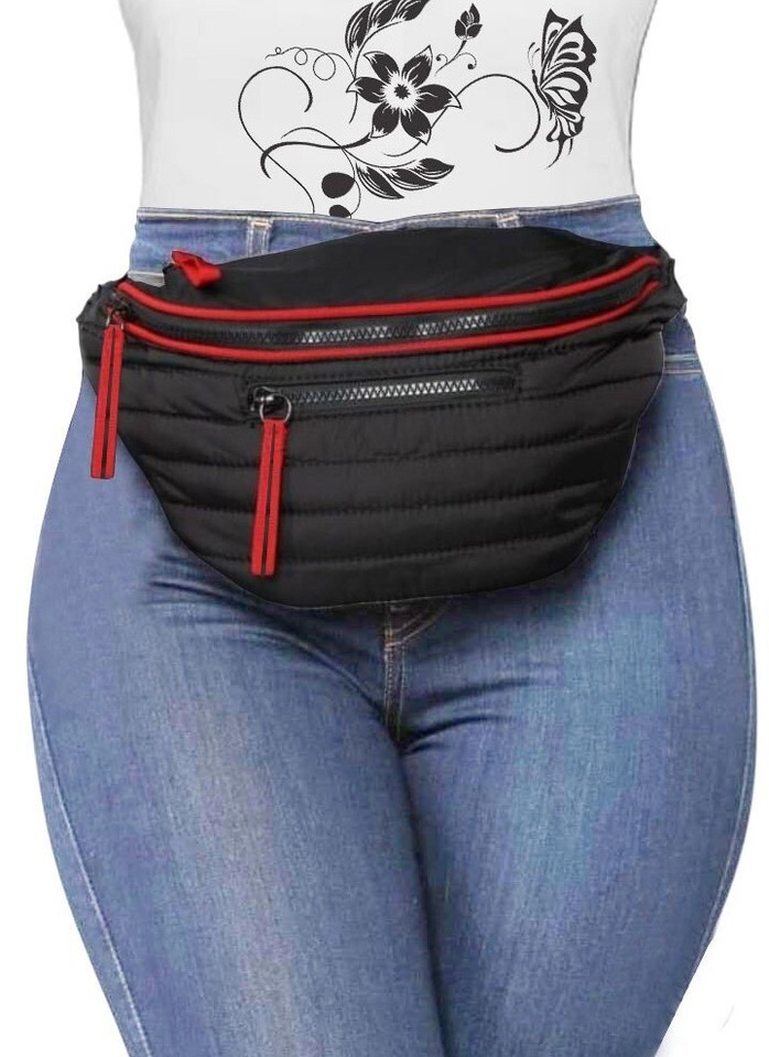Bum Waist Bag Nylon Purse Pouch Hip Belly Belt Fanny Pack Sports Holiday... - £6.98 GBP