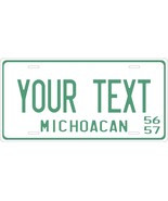 Michoacan 1956 Mexico License Plate Personalized Car Auto Bike Motorcycl... - $203.76 MXN+