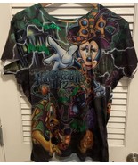 Disney Parks 2012 Haunted Mansion Shirt Halloween Hitchhiking Ghosts Wom... - $35.99