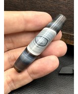 Seltene Kollektiv Achat Stein Perle schönes natürliches Augenmuster - €125,73 EUR