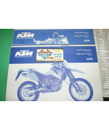 2000 KTM 400/640 LC4 Spare Parts Manual Engine + Chassis - $9.99