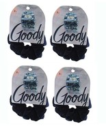 Hair Scrunchie Goody Forever Scrunchie &amp; Claw Clip Bundle Navy 4 Pack - $17.51 CAD