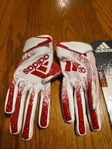 Adidas Scorchlight 6 Youth Football Receiving Gloves - Size Youth Medium - $28.49