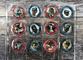 7-11 Slurpee Baseball Coins 1983 Complete Set of 12 Discs - $19.79