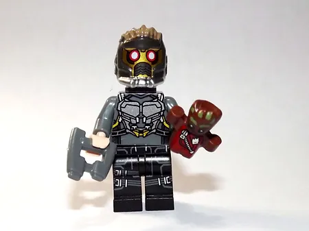 MBricks Star-Lord Aero Rig with Baby Groot Toys Collection Movie Minifigures - $6.06