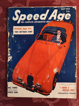 Rare SPEED AGE Automotive Motor Racing Magazine May 1952 Mel Torme Tormé - $16.20