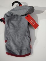 Reddy Dog Hoodie Grey &amp; Burgundy Size X-Small 11-13” NWTs - £7.12 GBP