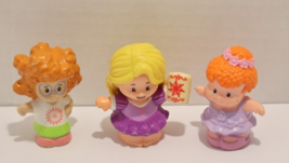 Fisher Price Little People (3) Rapunzel-Sophie-Ballerina Mattel Mini Figures - $9.87