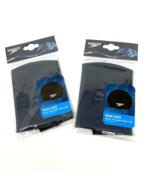 LOT of 2 - SPEEDO Unisex Swim Cap Swimming Latex Black One Size NEW - €10,07 EUR