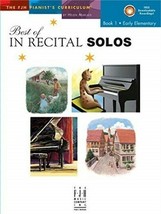 Best of In Recital Solos, Book 1 with Online Audio - £19.97 GBP