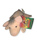 Vintage 1998 Babe and Friends 7&quot; BABE Beanbag Friend Plush Pig Toy with ... - £5.67 GBP