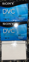 3 Pc Sony DVM60PRL Mini Video Tape - £19.32 GBP