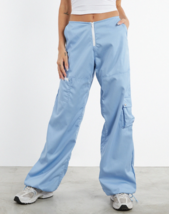 Motel Rocks Xander Pantaloni IN Cotone Drill Blu (mr36) - £16.71 GBP