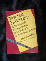 Better Letters - A Handbook of Business &amp; Personal Correspondence - £5.41 GBP
