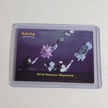 Pokemon Topps Pokemon Shipwreck EP16 Holo Foil TV Animation Edition Card 2000 - £8.42 GBP