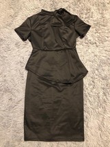 Women&#39;s Black Bodycon Maxi Dress Size XL Long - £8.56 GBP