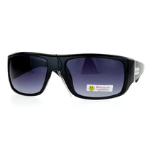 Hommes Biohazard Lunettes de Soleil Créateur Mode Rectangulaire Cadre UV 400 - £8.41 GBP