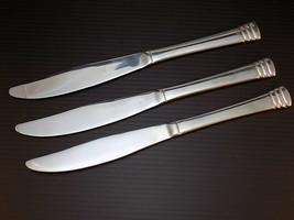 Cambridge Stainless Butter Knife Codie Pattern 8 1/2&quot; Long Set Of 3 - £5.44 GBP