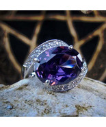 Haunted Alchemy Druid Sorceress Djinnya Genie Ring of WISHES ~ Magick LU... - £117.20 GBP