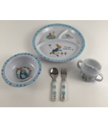 Beatrix Potter Peter Rabbit Child Feeding Sippy Cup Bowl Plate Utensils ... - $54.24 CAD