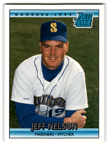 1992 Donruss #408 Jeff Nelson NM Near Mint RC Rookie Mariners RR ID:67153 - £1.37 GBP