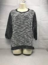 H &amp; M Black White Sweater Woman&#39;s Size M KG Dress Casual Business Career... - $423.48 MXN