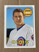 2018 Topps Heritage Anthony Rizzo Chicago Cubs #20 - £1.40 GBP